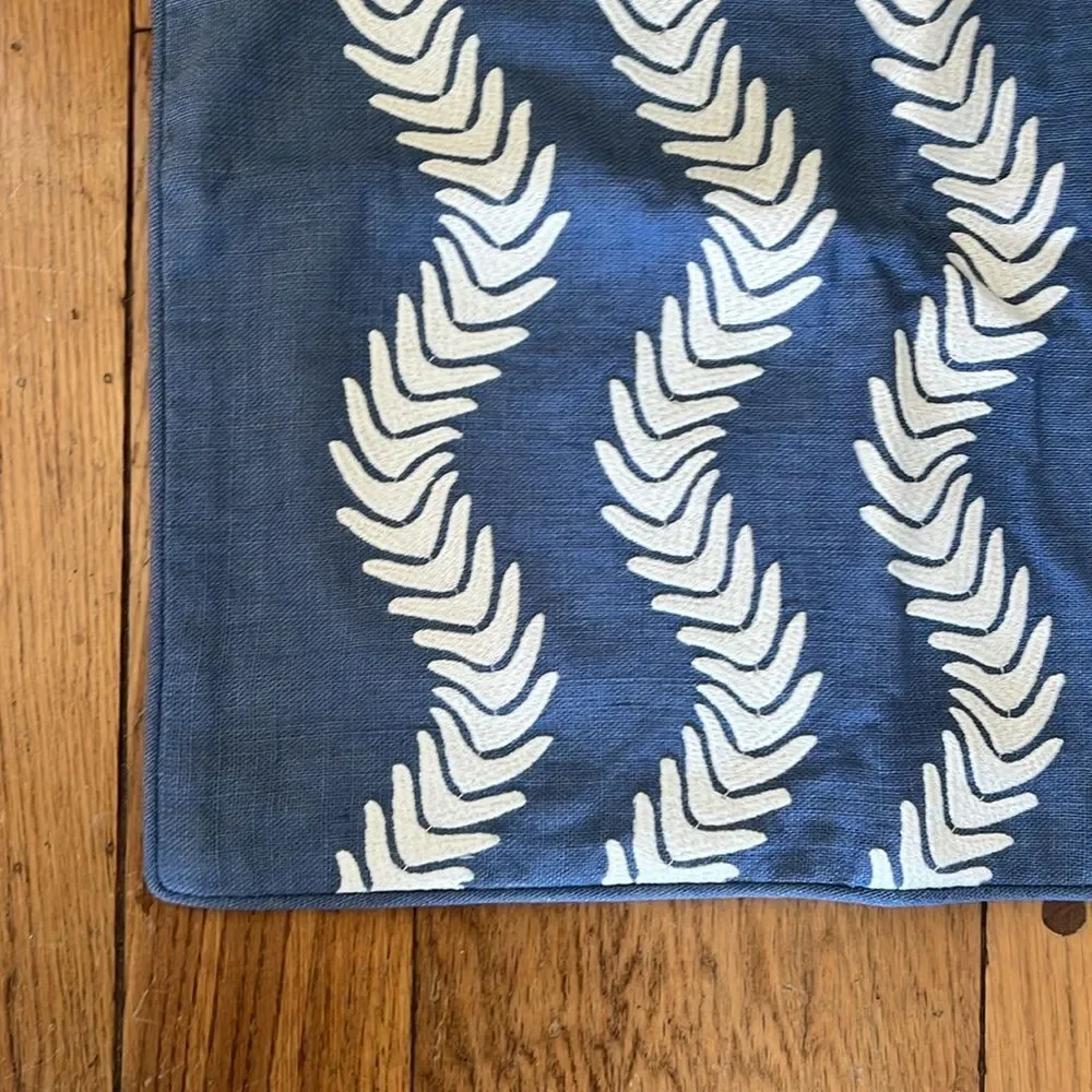 Williams Sonoma Agneza Embroidered Appliqué Pillow Cover